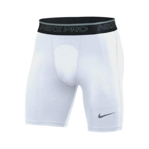 Nike Mens PRO Training Compression Short White Large