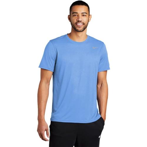 Nike mens Dri-Fit Legend T Shirt Medium Light Blue
