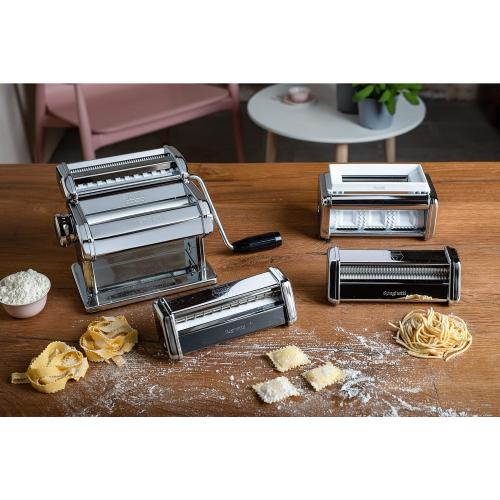 Marcato Atlas 4-Piece Set Multipast Pasta Set, Silver