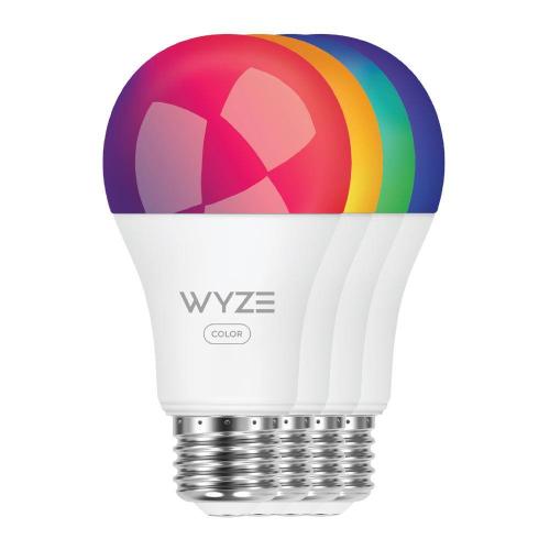 75-Watt Equivalent A19 Smart LED Color Light Bulb With 16 Million Colors and App Control (2-Pack)
