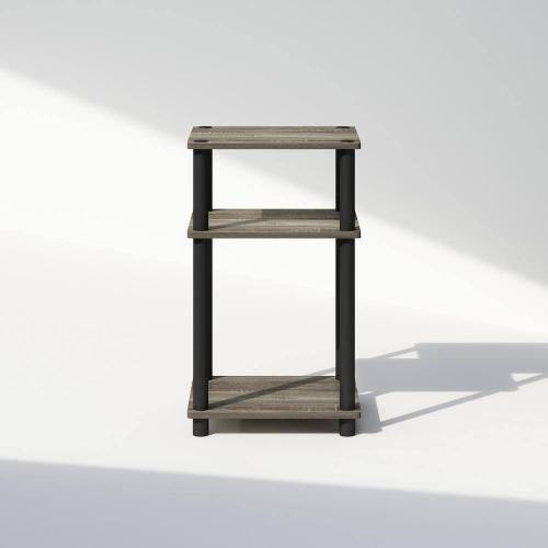 Just French Oak/Black 13.4 in W Nightstands