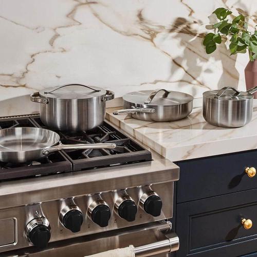 6-Piece Stainless Steel Cookware Set‼️Light dirt‼️