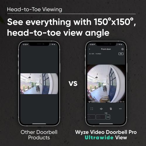 Wireless Video Doorbell Camera Pro