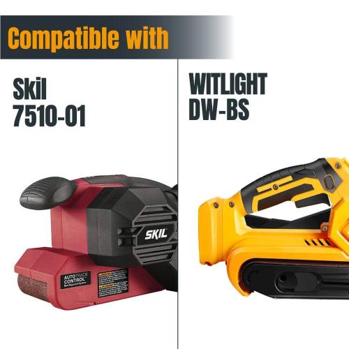 Pack of 20 Size 3 in. x 18 in. 40/60/80/120-Grits Aluminum Oxide Sanding Belts Assortment for Portable Belt Sander (20-Pack)