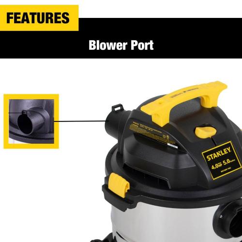 5 Gal. 4.0 Peak HP Wet/Dry Vac