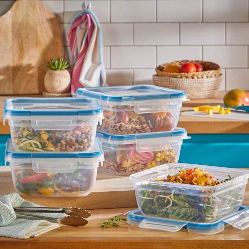 Total Solutions 20 Piece Plastic Set‼️missing 1 container and top‼️