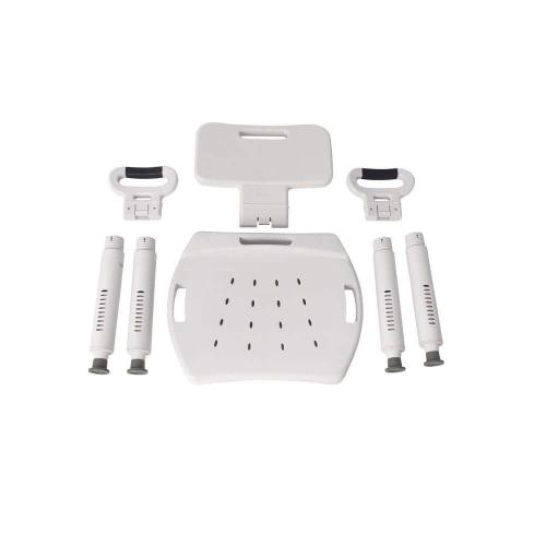 Drive Medical Bath Bench with Back and Arms