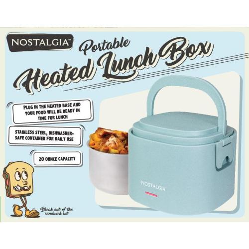 Chambray 20 oz. Portable Heated Lunch Box