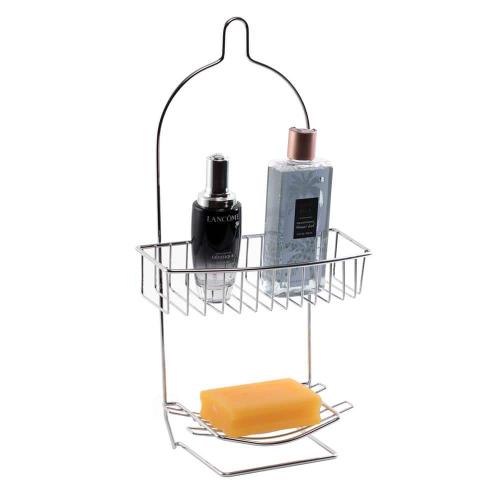 Metal Wire Hanging Bathroom Shower Storage Rack