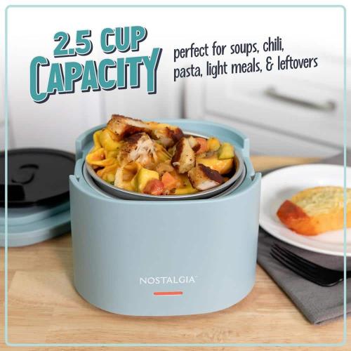 Chambray 20 oz. Portable Heated Lunch Box