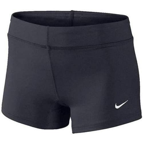 size small Nike Girl's Low Waist Dri FIT Game Volleyball Shorts, Black