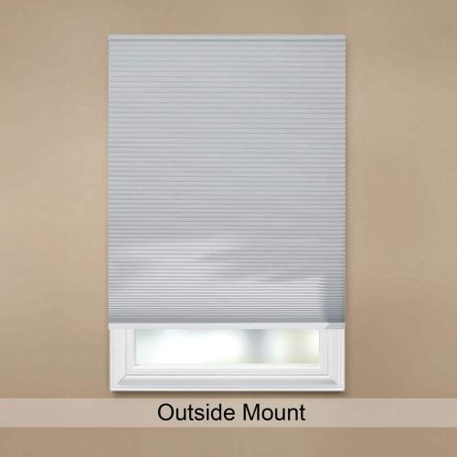 Home Decorators Collection Shadow White Cordless Blackout Cellular Shades for Windows - 29.75 in. W x 48 in. L (Actual Size 29.5 in. W x 48 in. L)