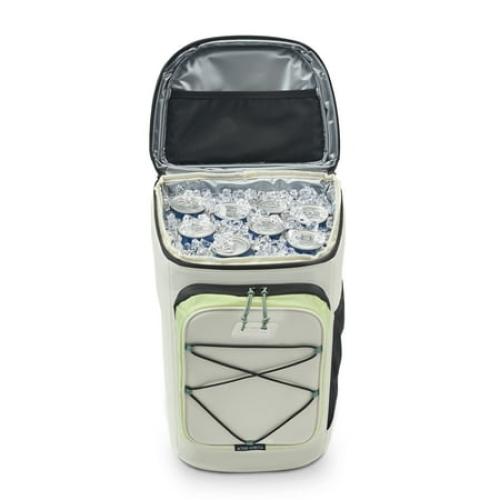 Coleman XPAND 22Qt Capacity 30-Can Soft Cooler Backpack, Beige