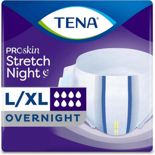 2 pack...TENA ProSkin Overnight Protection Incontinence Briefs, Large / Extra Large, 12 Count