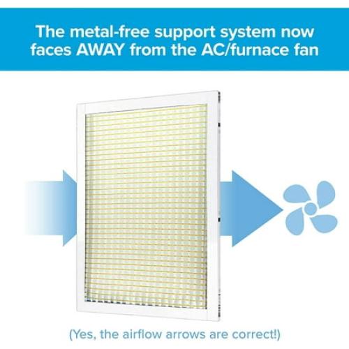 Filtrete Air Filter, MPR 300, MERV 5, Clean Living Basic Dust 3-Month Pleated 1-Inch Air Filters, 6 Filters, White