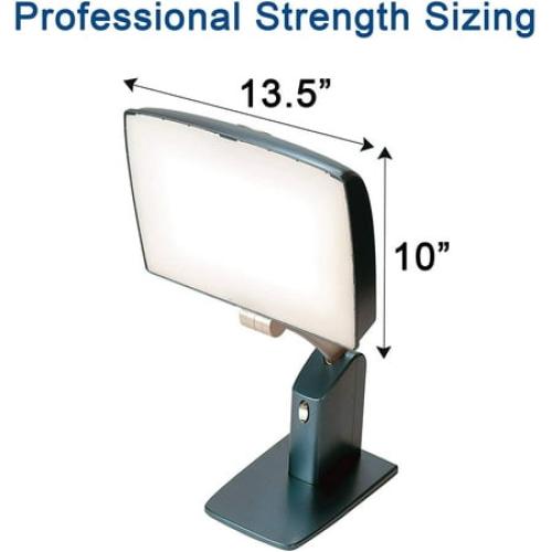 Carex Day-Light Sky Bright Light Therapy Lamp, White