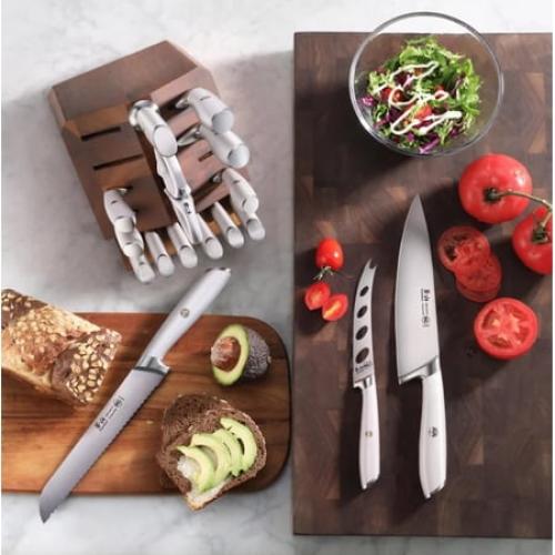 Cangshan L Series 17 Piece German Steel Forged Knife Set (White)