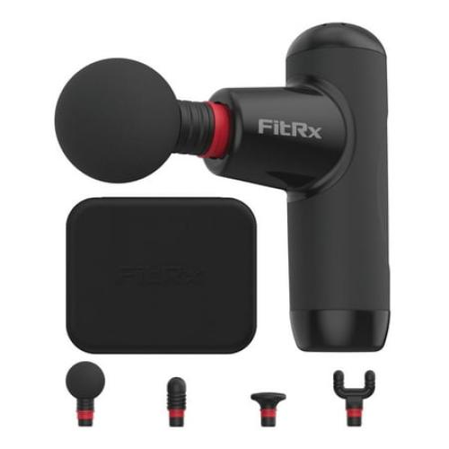 FitRx Mini Pro Neck and Back Massager, Handheld Deep Tissue Muscle Massage Gun