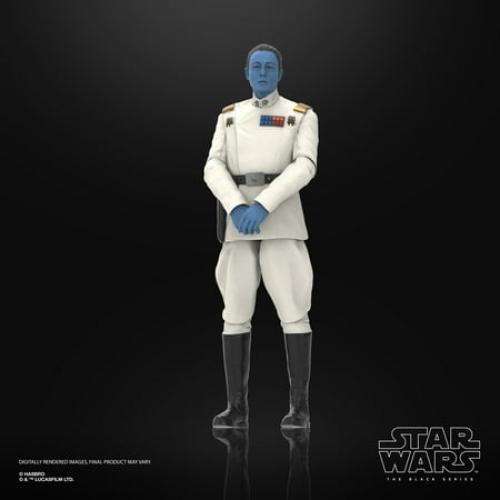 Size 6 inch Star Wars The Black Series Grand Admiral Thrawn Collectible Action Figure (6”)