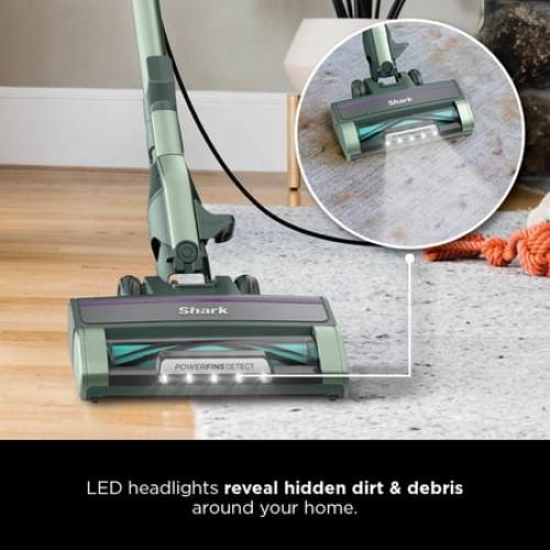 Shark Detect Corded Stick Vacuum, with Direction Detect and Self-Cleaning Brushroll, Evergreen HZ752