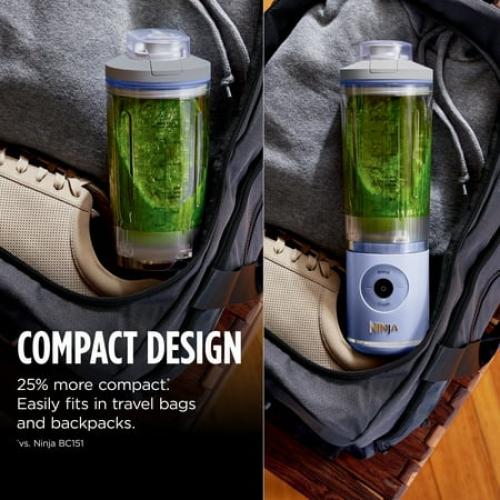 Ninja Blast MAX 20-Oz Portable Personal Blender, Twist & Go Vessel, Smoothie, Frozen Drinks, Ice Crush, BC200LD Lavender NEEDS CLEANING