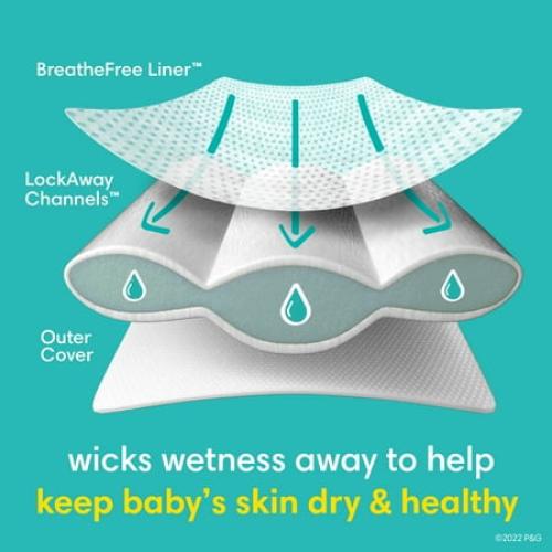 Pampers Swaddlers Diapers, Size 6, 108 Count