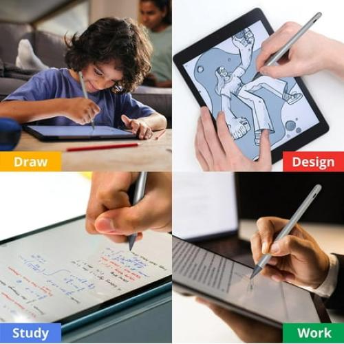 Penoval USI2.0 Stylus Pen for Chromebook, 4096 Levels Pressure for Lenovo chromebook Duet, ASUS chromebook C436, HP chromebook X360 12b, HP chromebook X360 14b Spare Tip Included, USI2.0