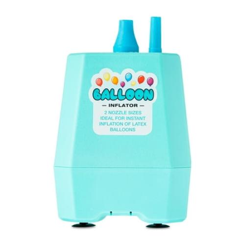 7 Blue Electric Balloon Inflator, with Extendable Tip and Balloon Knotter, by Way To Celebrate