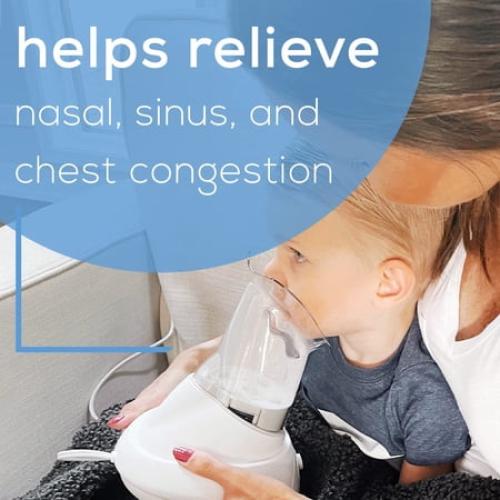 Color White Beurer Steam Inhaler for Cough and Cold, Sinus Relief, White