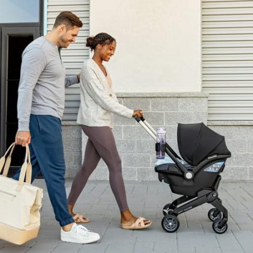 Shyft DualRide Infant Car Seat and Stroller Combo (Beaufort Black)