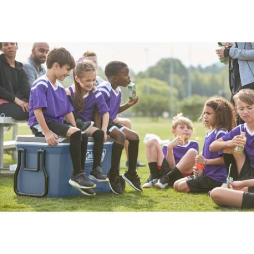 Coleman 316 Series 100QT Hard Chest Wheeled Cooler, Lakeside Blue