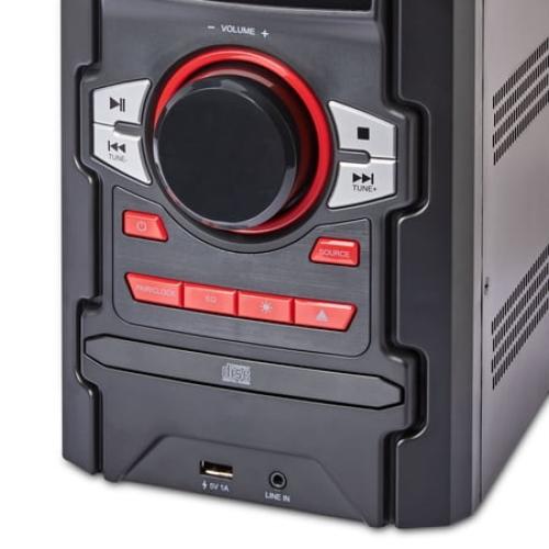 onn. 100W CD Stereo with USB & Bluetooth Connectivity