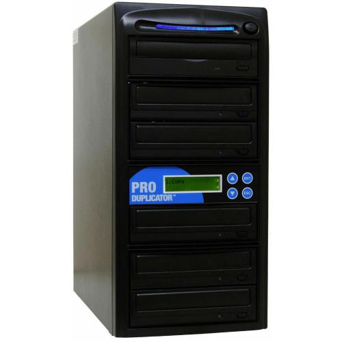Produplicator 1 to 5 24X Burner CD DVD Duplicator - Standalone Copier Duplication Tower