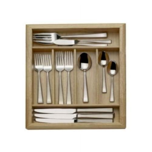 Mikasa Essex Satin 65-Piece Flatware Set, Service for 12
