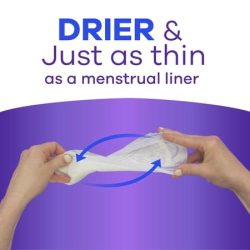 Always Discreet Incontinence Panty Liners, 2, Very Light, Lightly Scented 120 CT