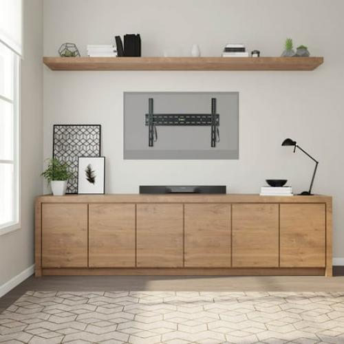 onn. Fixed TV Wall Mount for TVs 32 to 86, Holds Up To 120 lbs