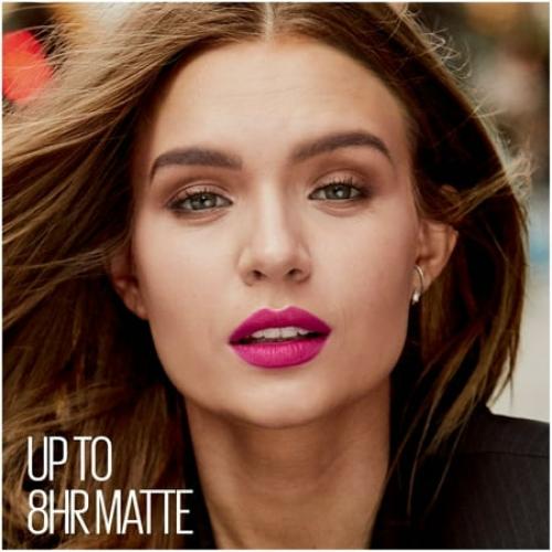 Maybelline Super Stay Ink Crayon Lipstick, Matte Longwear Lipstick Makeup, Seek Adventure, 0.04 oz.