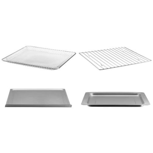 Gourmia Digital French Door Air Fryer Toaster Oven, Black