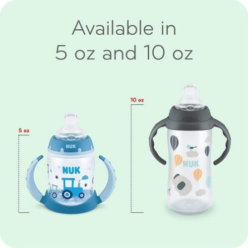 NUK Disney Large Learner Sippy Cup, Minnie Mouse, 10 Ounce, 2 Pack