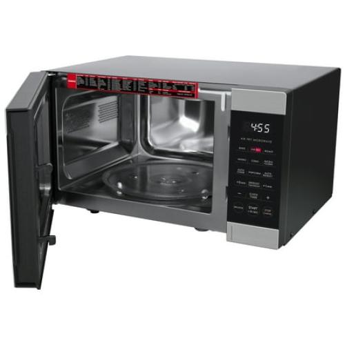 Galanz 0.9 Cu ft Air Fry Countertop Microwave, 900 Watts, Stainless Steel, New