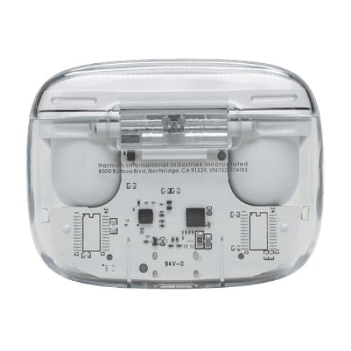 JBL Tune Buds Ghost Edition Noise Cancelling Wireless In-Ear Earbuds, White Ghost