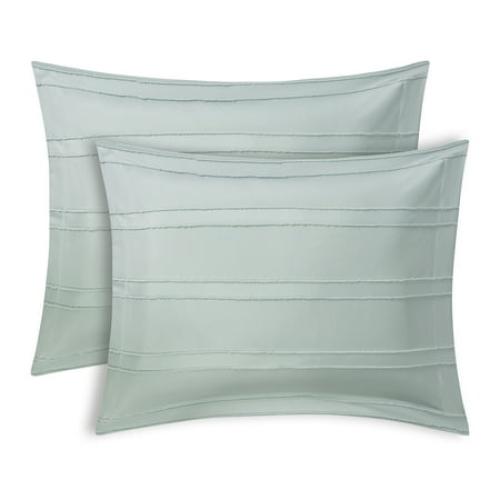 Mainstays Mint 10 Piece Bed in a Bag Comforter Set with Sheets, Queen