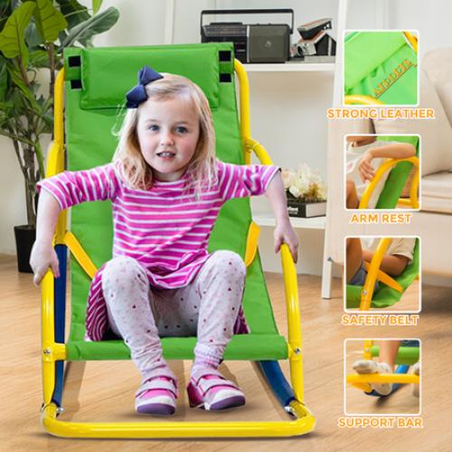 Platports Kids Seesaw Chair – Ages 5–7 – Indoor & Outdoor Rocking Seat – Stable Base – Backyard & Playroom Use