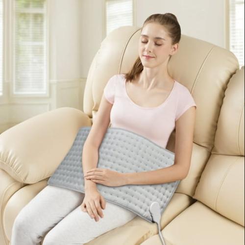 Equate XL Electric Heating Pad, 6 Heat Settings with Auto Shut off, 12 x 24 in