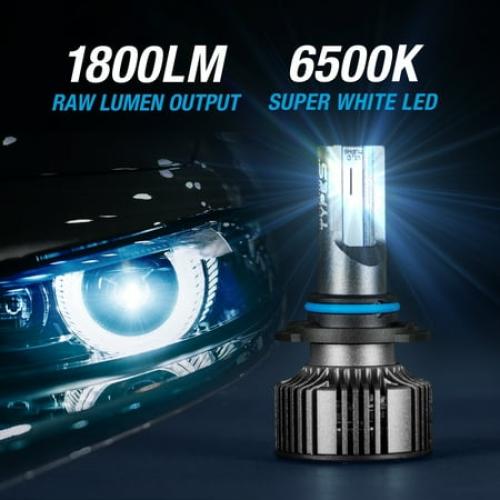 TYPE S - H8/H9/H11/H16JP UltraBright LED Fog Light - 1800LM Each, 6500K, 26W, Powersports, 2 Pack