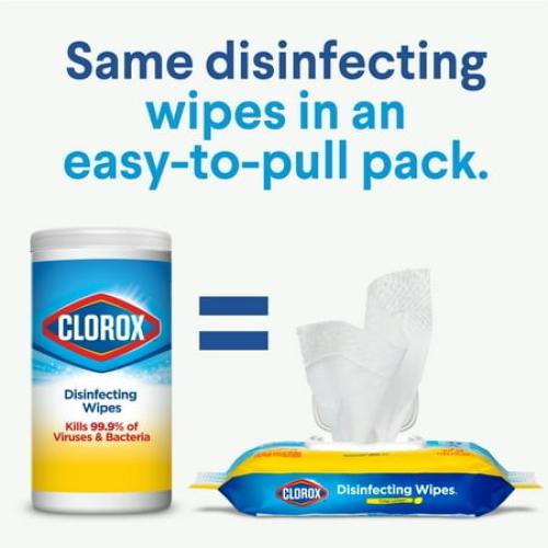 3 Pack Clorox Disinfecting Wipes, Fresh Scent, 75 Count Each, 3 Pack