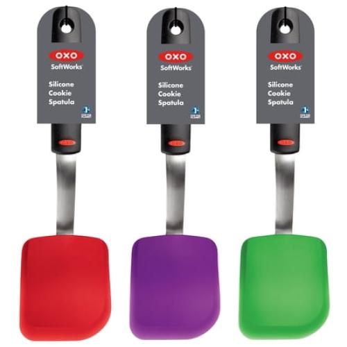 OXO Flexible Heat Resistant 9.25 in Silicone Kitchen Spatula