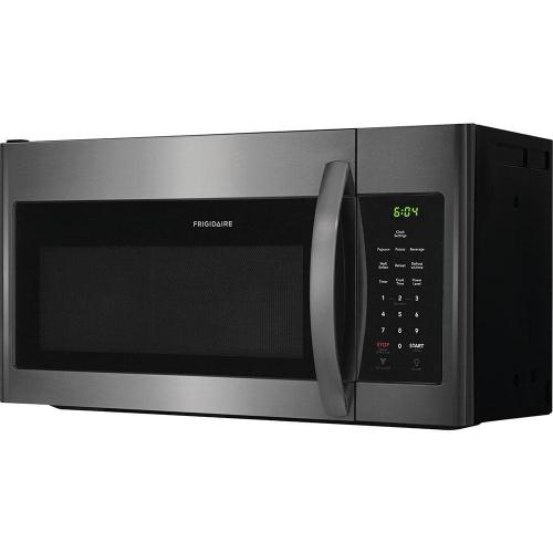 30 in. 1.8 cu. ft. Over the Range Microwave in Black Stainless Steel