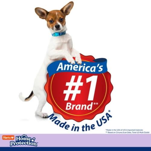 Hartz Home Protection Lavender Scent Odor-Eliminating Dog Pads, Regular Size, 21 in x 21 in, 50ct