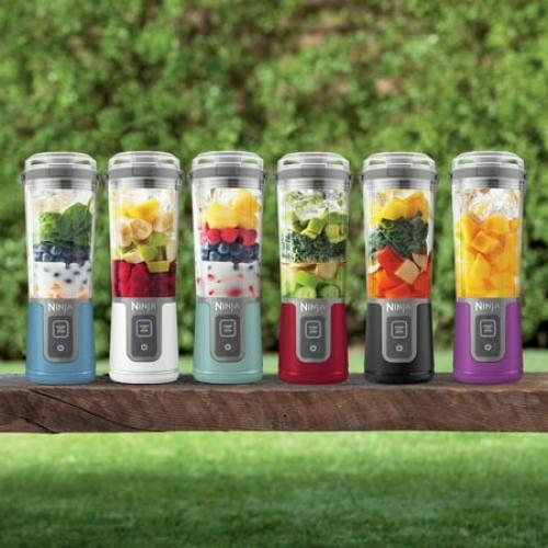 Ninja Blast 16 oz Portable Personal Blender with Leak Proof Lid and Easy Sip Spout, Smoothie Blender, Black BC100BK